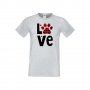 Мъжка тениска Свети Валентин Love Dog Paw, снимка 5