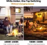 Obeaming LED осветление за веранда на RV с превключвател 2CCT, 12V, 2 броя, снимка 2