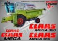 CLAAS Jaguar 840 стикери надписи, снимка 7
