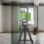 Лазерен нивелир Huepar Pro ZK03CG, 30/60 м, 12 зелени линии, снимка 2