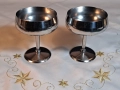 италиански чаши за десерт / сладолед Pinti от неръждаема стомана 29/4, снимка 1