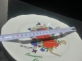 Стар български порцелан чиния коледа , снимка 4
