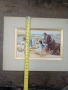 стара картина акварел, снимка 8