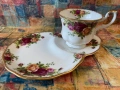Royal Albert тенис сет Old Country Roses, снимка 2