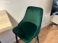 К-Т маса и Бар СТОЛОВЕ 2БР тъмнозелени/кадифе, снимка 5