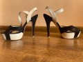 Високи сандали, снимка 1 - Дамски обувки на ток - 32153108