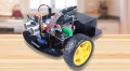  Ардуино , 2WD Car Kit  Wifi Board Control by Mobile Ultrasonic+e Manual, снимка 3