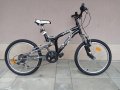 Продавам колела внос от Германия детски мтв велосипед SUNMY SPORT 20 цола преден и заден амортисьор, снимка 1