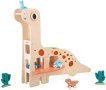 Нова детска дървена играчка Janod J05835 динозавър за бутане Подарък дете Коледa, снимка 8