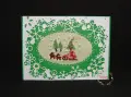 Ръчно бродирани коледни картички , снимка 3