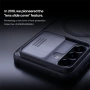 NILLKIN Camshield Pro Магнитен Калъф за Samsung A57 5G - TPU+PC, Плъзгащо капаче, Прозрачно-черен, снимка 5
