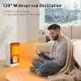 Нов Бърз и Тих Електрически Нагревател - 3 Режима 750W/1500W печка Духалка, снимка 4