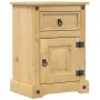 vidaXL Нощно шкафче Corona, 45x35x64 см, бор масив, снимка 1