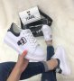 Karl Lagerfeld Бели Кецове Дамски Спортни Обувки Маратонки Карл Лагерфелд, снимка 1 - Маратонки - 30385996