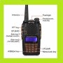 Промоция Модел 2022 Baofeng 6R 8W PMR  двубандова  CTCSS, DCS 136-174 400-520 От вносител