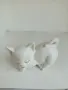 Порцелан фигура спящо котенцк, снимка 1