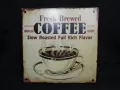 МЕТАЛНА РЕКЛАМНА ТАБЕЛКА COFFEE, снимка 1