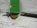 Bottega Veneta тигрови очила с лого, снимка 10