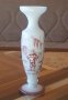 Старинна ваза опалин , снимка 1 - Вази - 30460246