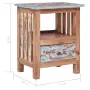 vidaXL Нощно шкафче, 41x30x50 см, махагоново дърво масив, снимка 10