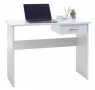 Стилно бюро с практичен дизайн в бял цвят, снимка 1