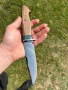 Ловен нож от лагер кован шх15. , снимка 1
