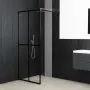 vidaXL Параван за баня, прозрачно закалено стъкло, 90x195 см, снимка 2