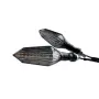 Комплект 12V бягащи оранжеви мигачи за мотор 2 броя, снимка 1