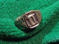 Стар пръстен уникат над стогодишен с БУКВА Ц - 59781, снимка 8
