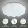 LED плафон цвете и облак 30 W със студена светлина, снимка 6