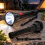 Тактически LED USB фенер, снимка 1