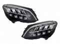 Комплект LED фарове за Mercedes C класа W205, S205 след 2019 година, ляв и десен, снимка 9