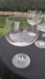 5 елегантни големи кристални чаши с високо фино столче, снимка 2