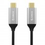 Кабел USB3.1 Type C към USB Type C Gen2 0.50m 5A Orico CCU-05-GY-BP Cable USB Type C M/F