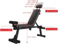 ПРЕОЦЕНЕНА Сгъваема лежанка за фитнес D532-SB0202301X, снимка 2