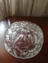 Дебелостенна кристална купа, снимка 4