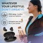 BLX G2 Wireless Earbuds,Bluetooth слушалки с калъф за зареждане,TWS двойни стерео за iPhone,Android, снимка 3