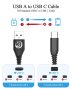 2 броя Aioneus USB C кабел 3A , за бързо зареждане 1,8 м, плетена оплетка, снимка 6