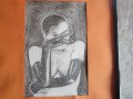 Рисувана картина Еротика подписана , снимка 6