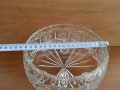 Кристална купа с капак, снимка 4