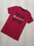 Тъмночервена тениска размер ХХС, снимка 1 - Детски тениски и потници - 30767540