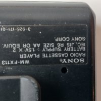 Vintage Sony Walkman/Model WM-FX113, снимка 7 - Радиокасетофони, транзистори - 44457638