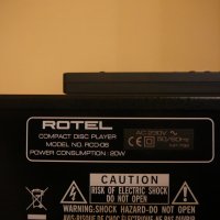 ROTEL RCD-06, снимка 6 - Ресийвъри, усилватели, смесителни пултове - 35325609