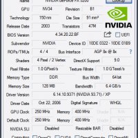 Видео карта NVidia GeForce MSI FX5200(MS-8911) 128MB DDR 64bit AGP, снимка 11 - Видеокарти - 38028457