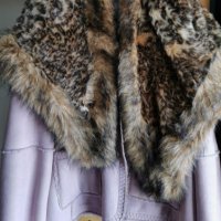 Ново лилав  цвят палто, снимка 5 - Палта, манта - 34987971