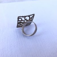 Красив сребърен пръстен №0893, снимка 2 - Антикварни и старинни предмети - 34302756