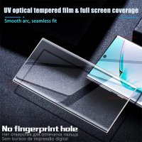 3D UV Nano Стъклен протектор с ТЕЧНО ЦЯЛО ЛЕПИЛО за Samsung Galaxy Note 20 Ultra / Note 20, снимка 7 - Фолия, протектори - 30119813