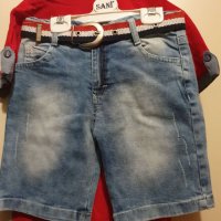 Комплект дънки и блузка, снимка 1 - Детски комплекти - 31777604