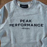 peak performance original crew - страхотна мъжка блуза, снимка 2 - Спортни дрехи, екипи - 42576117