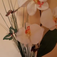 Керамичен съд кошница за декор/ Букети изк.цветя 3броя, снимка 4 - Вази - 31805831